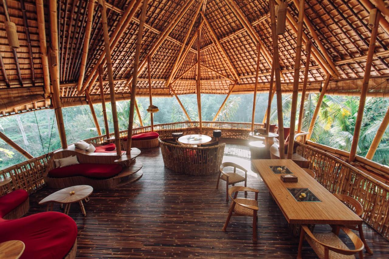 Temple House 3Bds Eco Bamboo House Pool River View Bringkit Luaran gambar