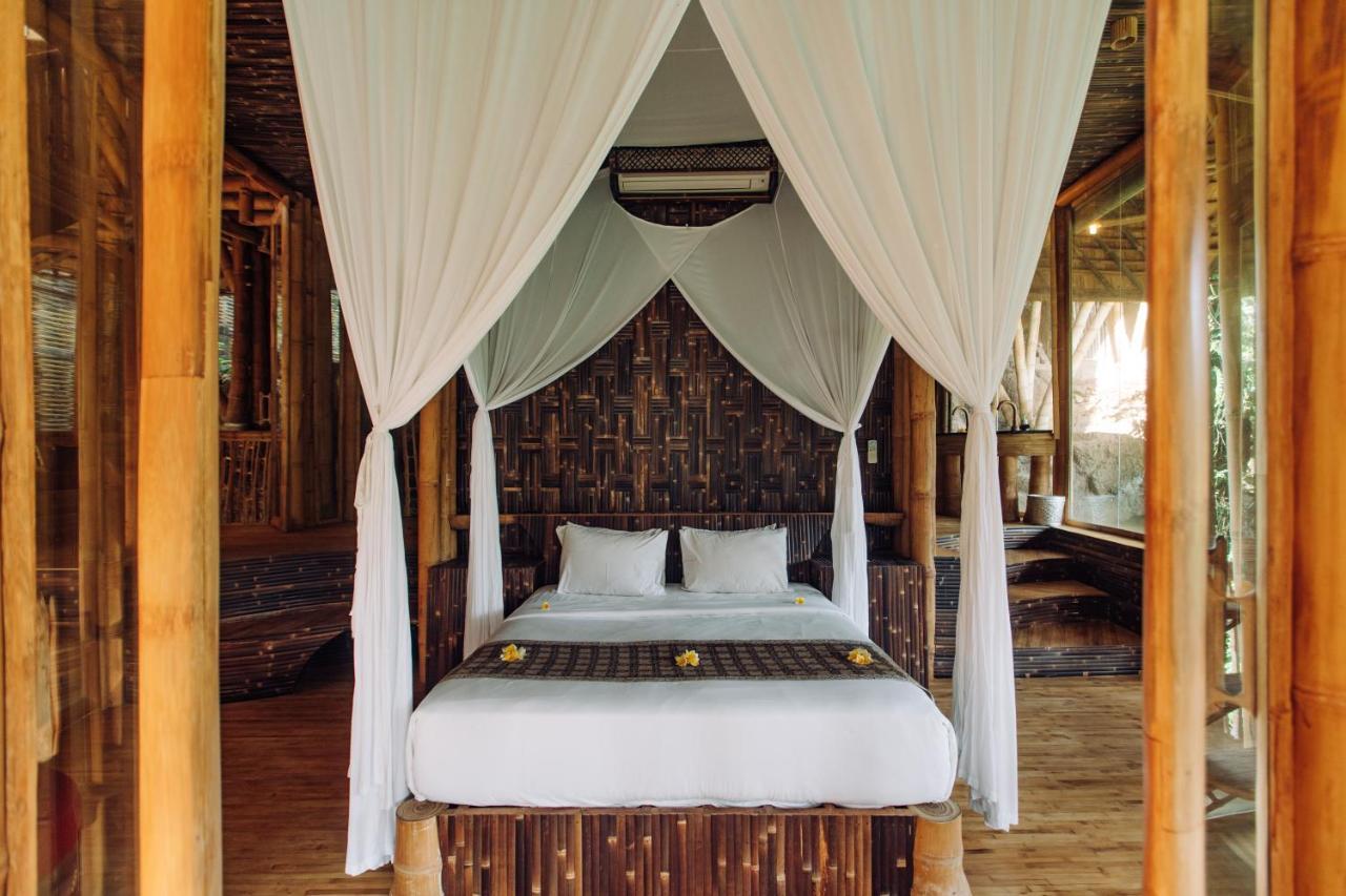 Temple House 3Bds Eco Bamboo House Pool River View Bringkit Luaran gambar