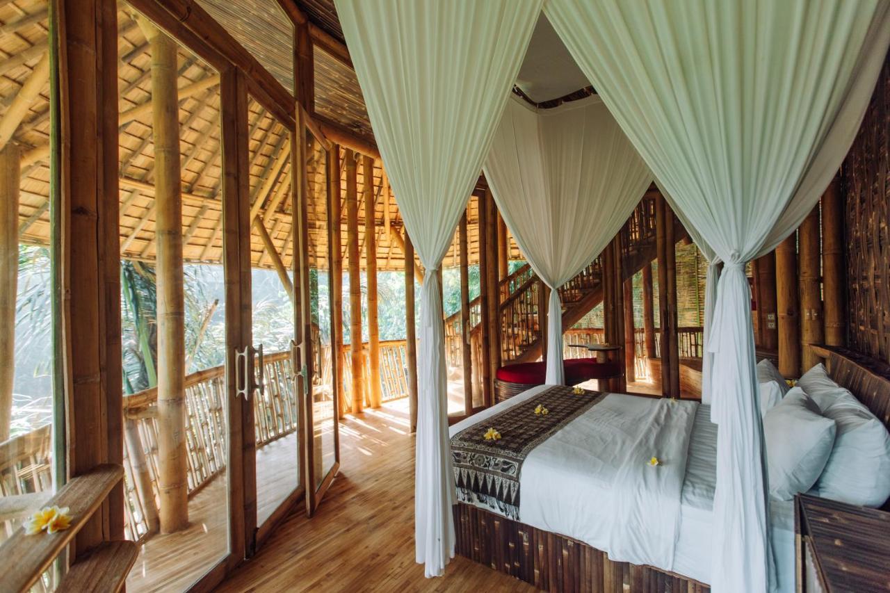 Temple House 3Bds Eco Bamboo House Pool River View Bringkit Luaran gambar