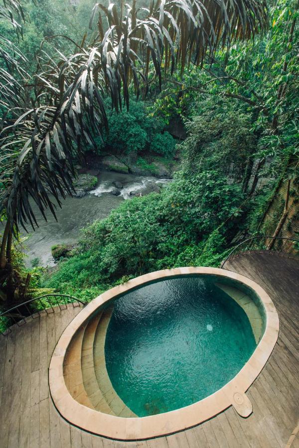 Temple House 3Bds Eco Bamboo House Pool River View Bringkit Luaran gambar